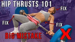 How To Perform The Perfect HIP THRUST  Glute Series Ep3 [upl. by Nivrac875]