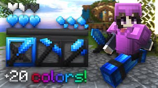 prism 16x refractions 250k pack 20 different colors  bedwars 1v1s with Zuxt [upl. by Neelya]