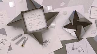 DIY Origami Envelopes For Your Wedding [upl. by Parnell]