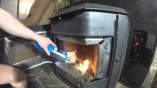 HOW TO START A PELLET STOVE [upl. by Annohsat]