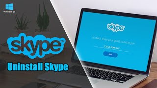 How To Completely Remove Or Uninstall Skype On Windows 10 [upl. by Molini]