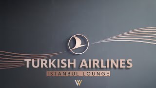 Turkish Airlines Istanbul Lounge [upl. by Pomcroy59]