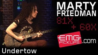 Marty Friedman performs quotUndertowquot on EMGtv [upl. by Anujra824]