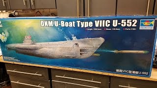 Trumpeter Type VII Kit Review by the Nautilus Drydocks [upl. by Latty78]