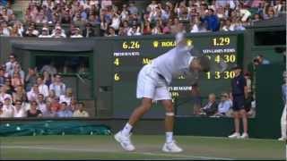 Djokovic Racquet Smash [upl. by Idak]