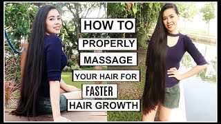 How To Properly Massage Your Scalp for Faster Hair GrowthBeautyklove [upl. by Anidene258]