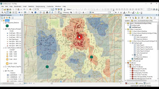 Hotspot Analysing in ArcGIS [upl. by Maurilla72]