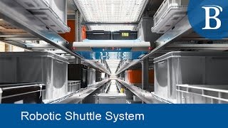 New Robotic Shuttle Technology Provides GoodstoPerson Fulfillment [upl. by Alaunnoif]