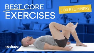 4 Best core exercises for beginners [upl. by Berstine]