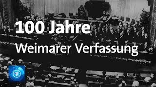 100 Jahre Weimarer Reichsverfassung [upl. by Demitria]