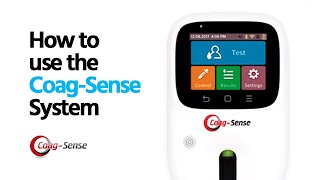 CoagSense PT2 PTINR Professional Training Video [upl. by Oinesra]