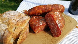 How to make SOPPRESSATA CALABRESE original italian salami recipe  Homemade Salami uomodicasa [upl. by Ragouzis495]