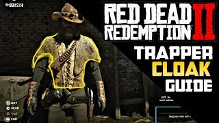 Red Dead Redemption 2How to Get Trappers Cloak [upl. by Korella]