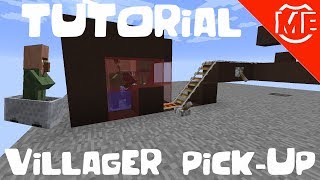 Tutorial Villager PickUp System for Minecraft 112 [upl. by Herwin328]