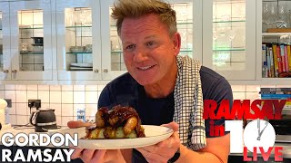 Gordon Ramsay Makes Quick amp Easy Bangers amp Mash  Ramsay in 10 [upl. by Aivitnahs]