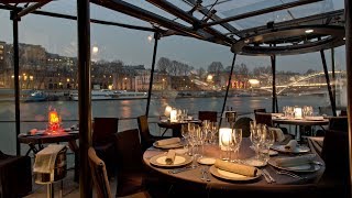 Seine River Dinner Cruise in Paris France [upl. by Celio580]