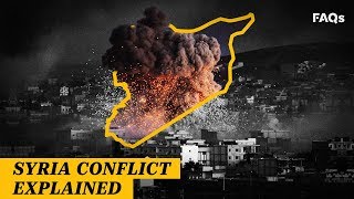 The Syria conflict explained  Just The FAQs [upl. by Enileqcaj947]