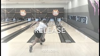 Girl with the highest rev rate on PWBA✖️ Daria Pajak release in slow motion [upl. by Ontine]