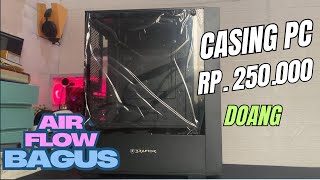 CASING PC Gaming 200 Ribuan Punya Air Flow Yang Bagus [upl. by Qirat423]