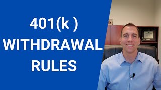 Your 401k – How do you use it What are the 401k withdrawal rules [upl. by Xer]