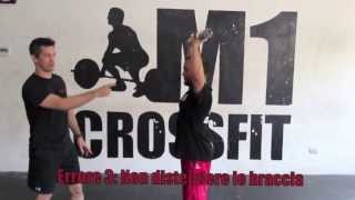 Thruster tutorial ed esecuzione  CROSSFIT [upl. by Grati103]