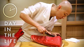 A Day In The Life Of A Sushi Master • Tasty [upl. by Chandal]