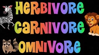 Herbivore Carnivore Omnivore Song [upl. by Glanville424]