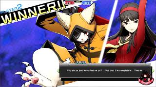 BlazBlue Cross Tag Battle  Jubeis Special Interactions as of DLC 23 [upl. by Eve952]