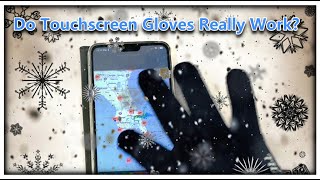 Do Touchscreen Gloves Really Work Or Are Touch Screen Gloves Just A Scam [upl. by Bertelli]