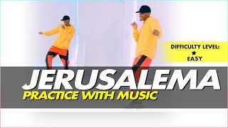 Jerusalema Dance Challenge  Practice with music [upl. by Emerson]