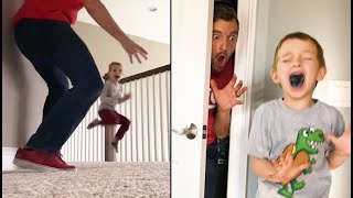 Father amp Son ULTIMATE SCARE MONTAGE [upl. by Panaggio]