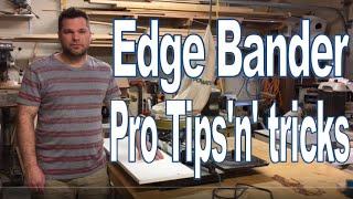 Edge Bander demo and using tips [upl. by Fiore104]