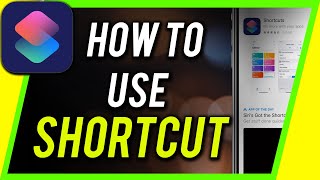 How to Use the Shortcut App on iPhone [upl. by Ilona]