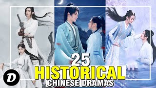 Top 25 Chinese Historical Dramas Recommendations [upl. by Ateval482]