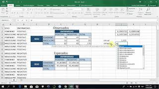 PRUEBA DE CHI CUADRADO EN EXCEL [upl. by Deeraf764]