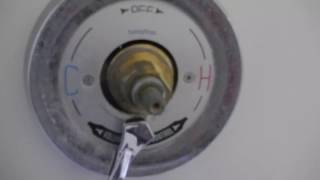 How To Replace Diverter Valve Symmons Temptrol [upl. by Mckay473]