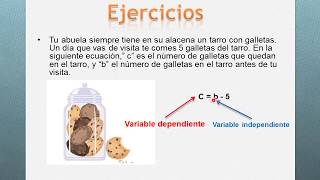 Variables dependientes e independientes [upl. by Radmilla997]