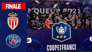 Finale AS Monaco  ParisSG 02 le résumé I Coupe de France 20202021 [upl. by Aix]