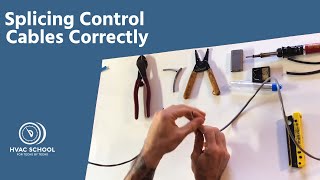 Splicing Control Cables Correctly [upl. by Everara31]