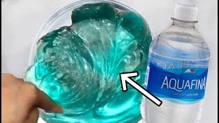 1 INGREDIENT SLIME 💧 ❓ WATER  slime [upl. by Petty43]