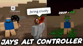 Jays Da hood Alt Controller  ROBLOX EXPLOITING [upl. by Yakcm]