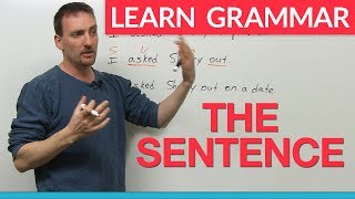 Learn English Grammar The Sentence [upl. by Riccardo]