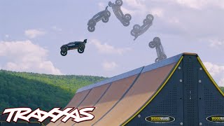 RC Backflips  116 ERevo VXL at Camp Woodward [upl. by Knowlton]