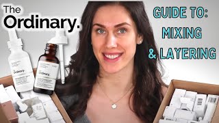 The Ordinary  ULTIMATE GUIDE TO MIXING amp LAYERING SKINCARE [upl. by Madden]