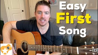 Easy First Song for Beginners Learning Guitar  Luke Combs [upl. by Dougal]