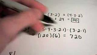 Factorials  Evaluating Factorials Basic Info [upl. by Ahsinal484]