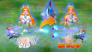 Odette Revamp VS OLD Skill Effects [upl. by Terrab]