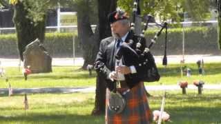 Solo Bagpipe  Amazing Grace [upl. by Yrogerg]