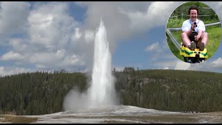 Old Faithful Geyser  Yellowstone National Park HD [upl. by Gershon174]