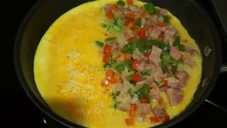 Western Omelet Easy Step By Step Chef [upl. by Callean883]